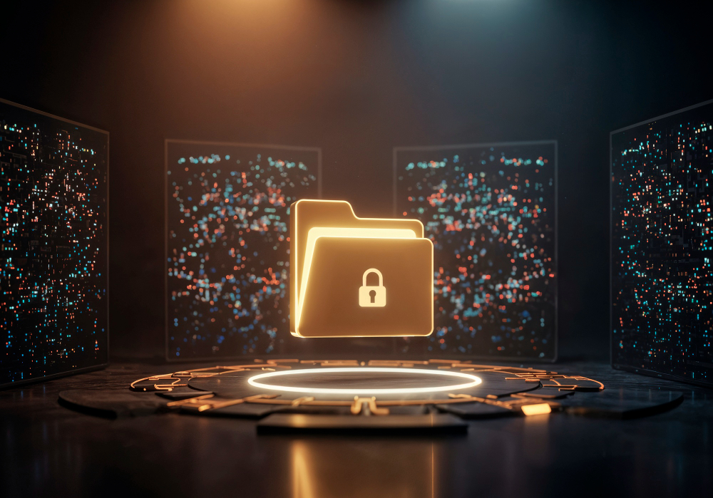 Especialista en riesgos de TI revisando controles de seguridad informatica